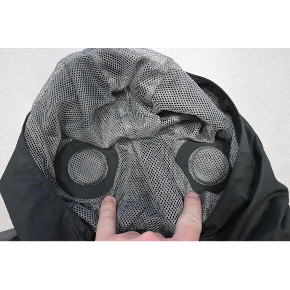 Under Armour Track Jacket Hoodie Lined Full Zip Black Athletic Mens Size Medium - Picture 10 of 11